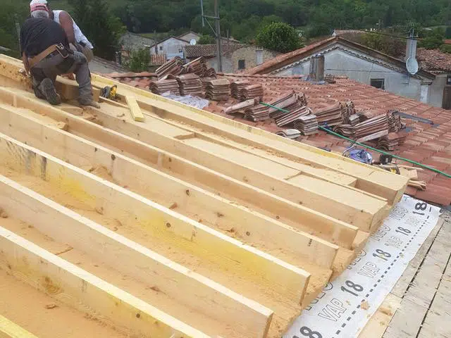 Réfection de charpente et toiture